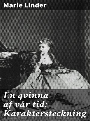 cover image of En qvinna af vår tid